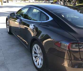 Tesla Model S de boda